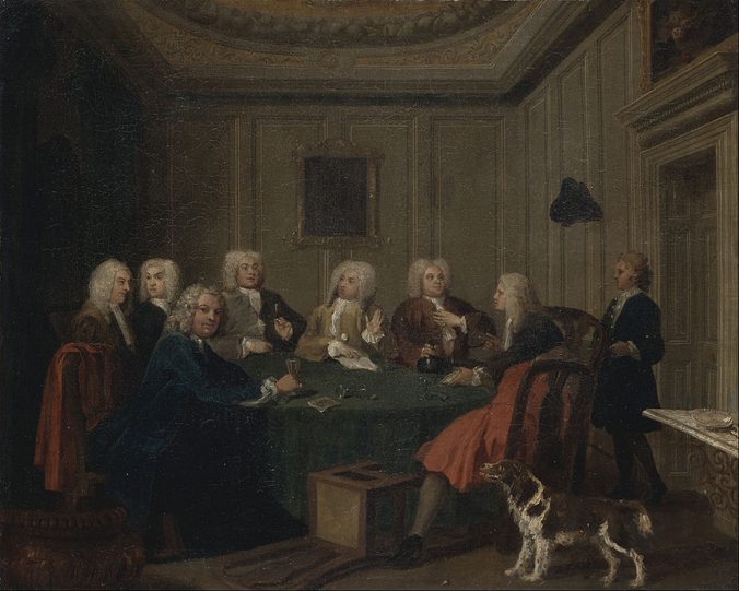 Joseph Highmore's A Club of Gentlemen