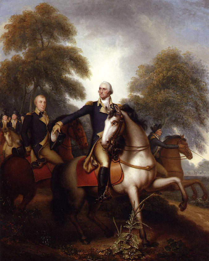 "Washington Before Yorktown" by Rembrandt Peale (1823) Public domain. Courtesy: The Athenaeum/Wikipedia