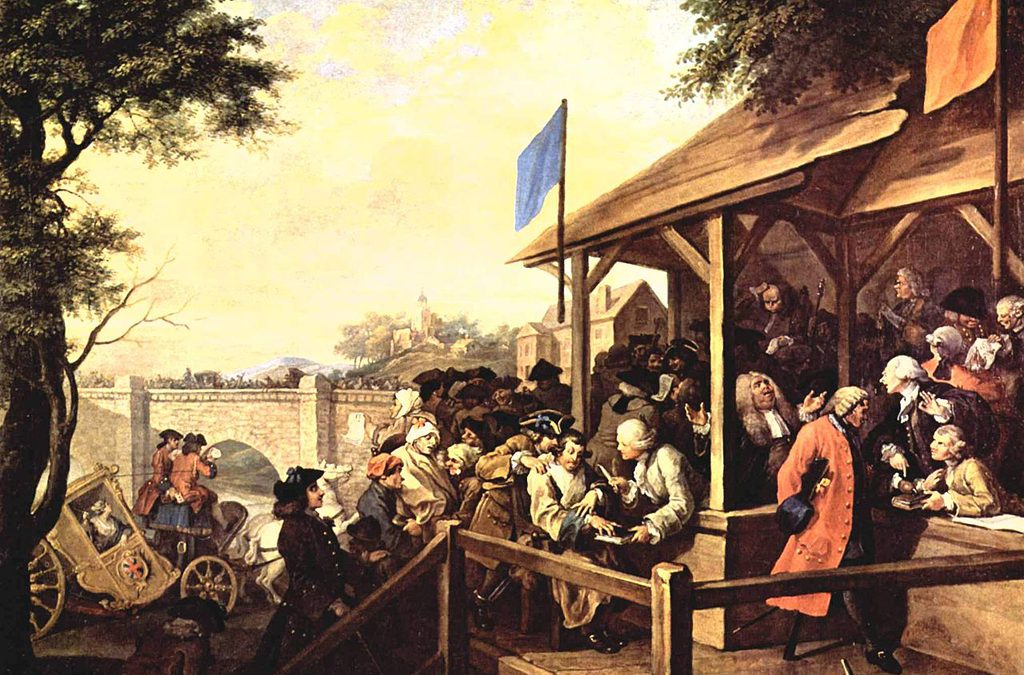 Election Day in the 1700s
