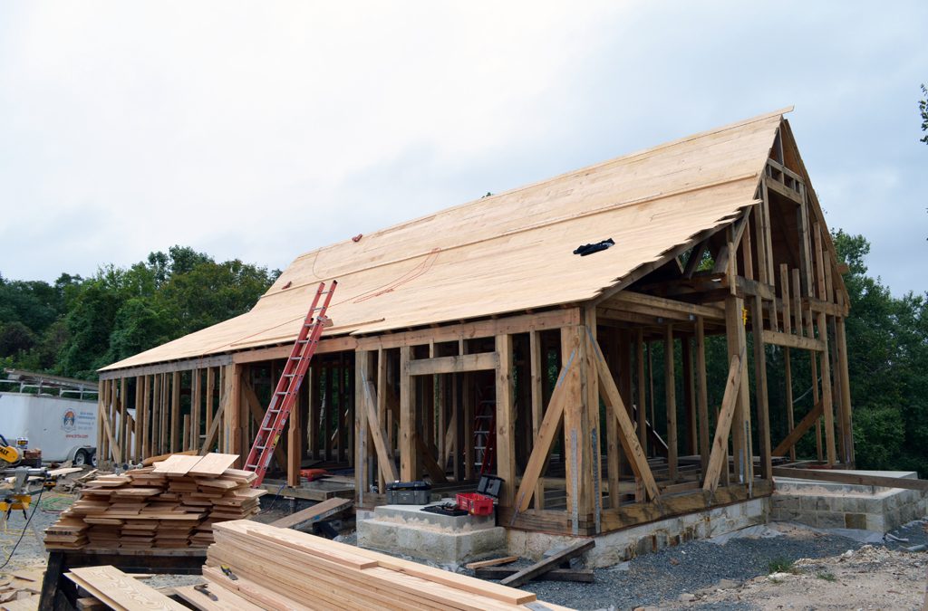 Photos: Building George’s House – Windows & Weatherboard