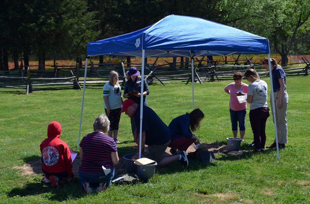Photos: Grandparent-Grandchild Archaeology Day Camp