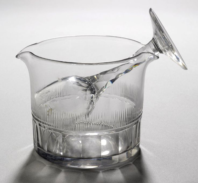Wine Glass Rinser with Wine Glass