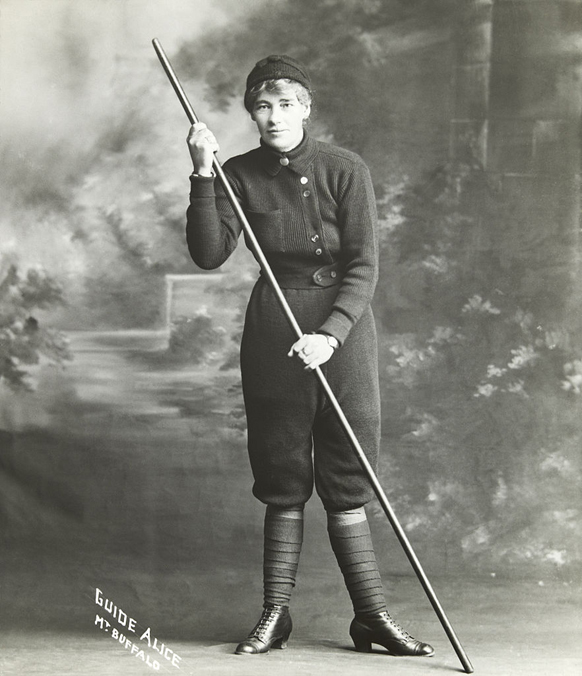 Alice Manfield, Guide Alice, Mt Buffalo c1900