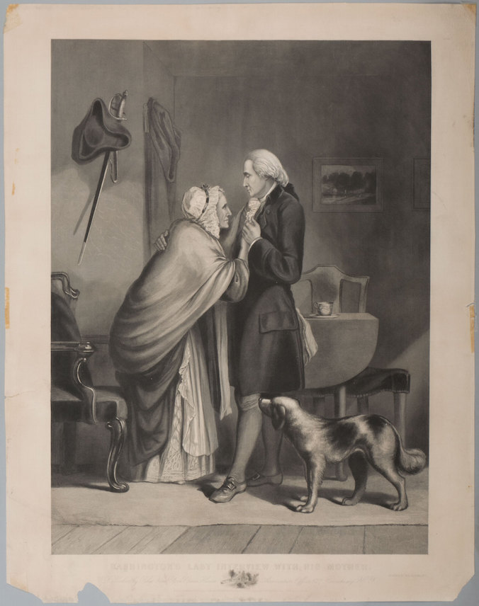Washington's Last Interview with his Mother