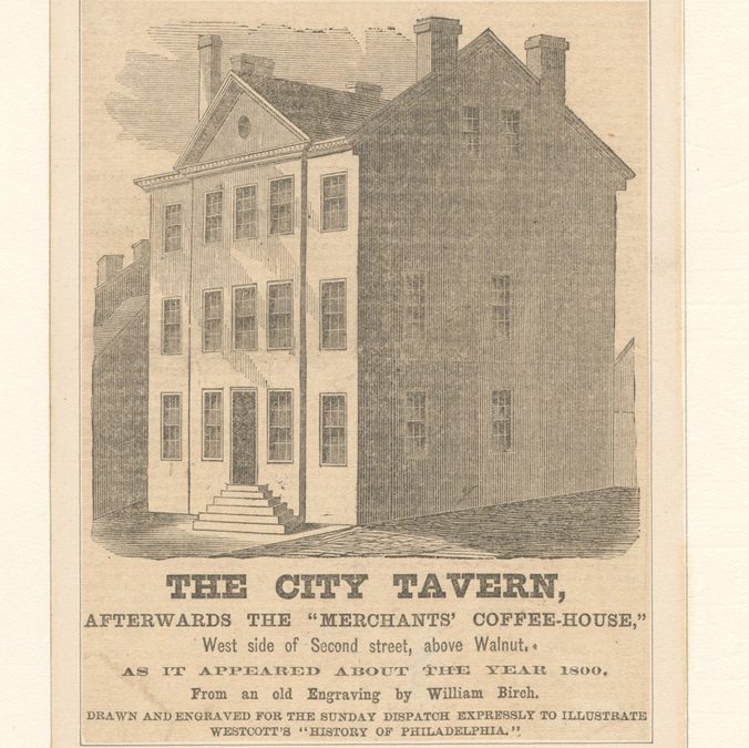 “Dined at the City Tavern”