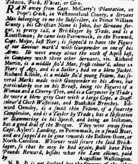 “Mark’d with Gunpowder”: Tattoos in Early America
