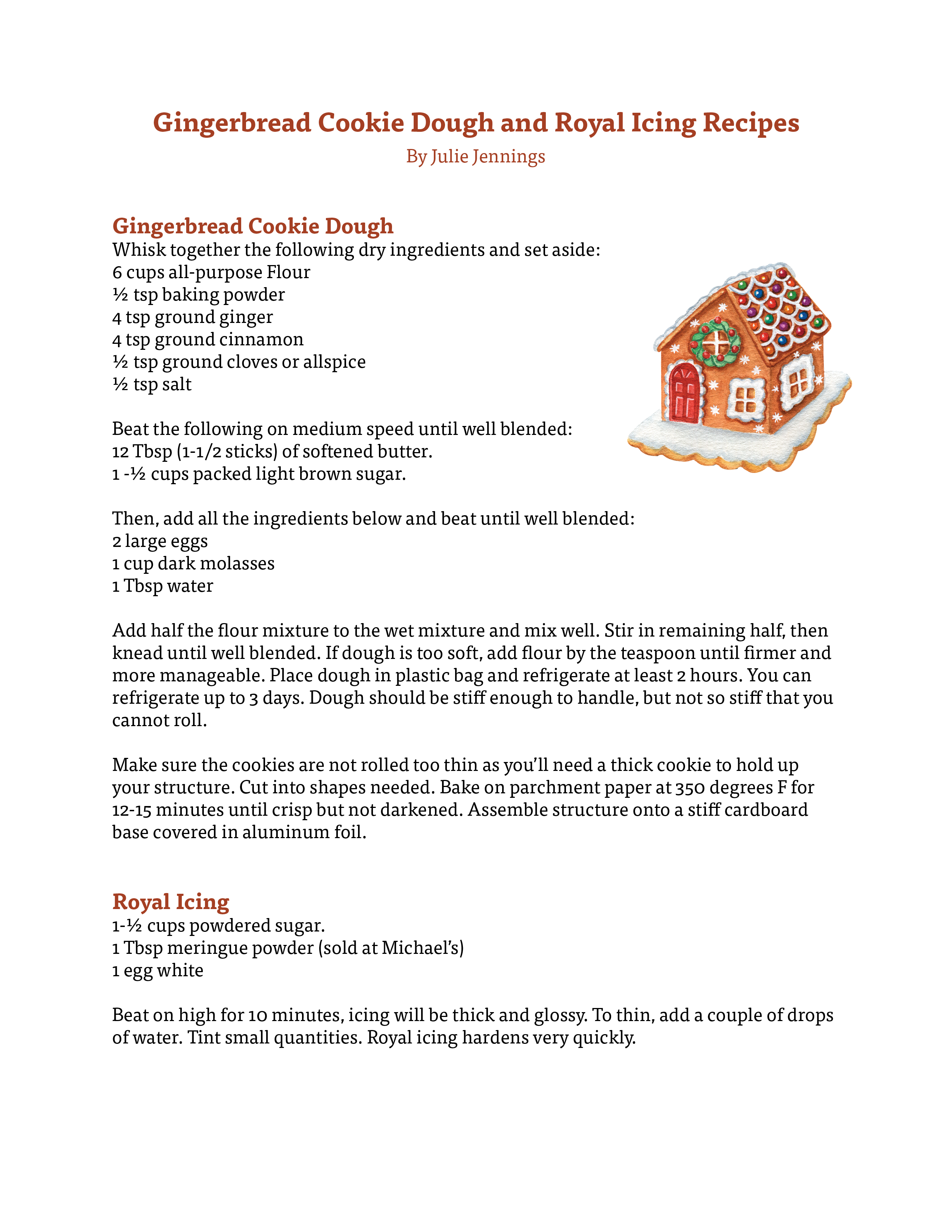 gingerbread cookie recipe with shortening
