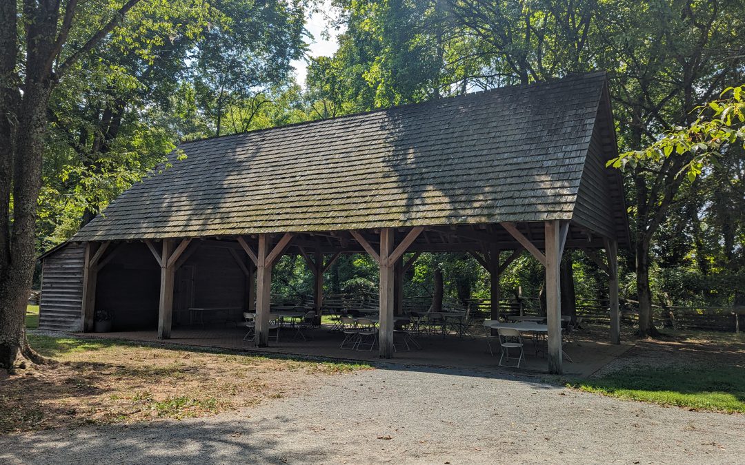 No Nails? No Problem! The Construction of the Great Oak Pavilion