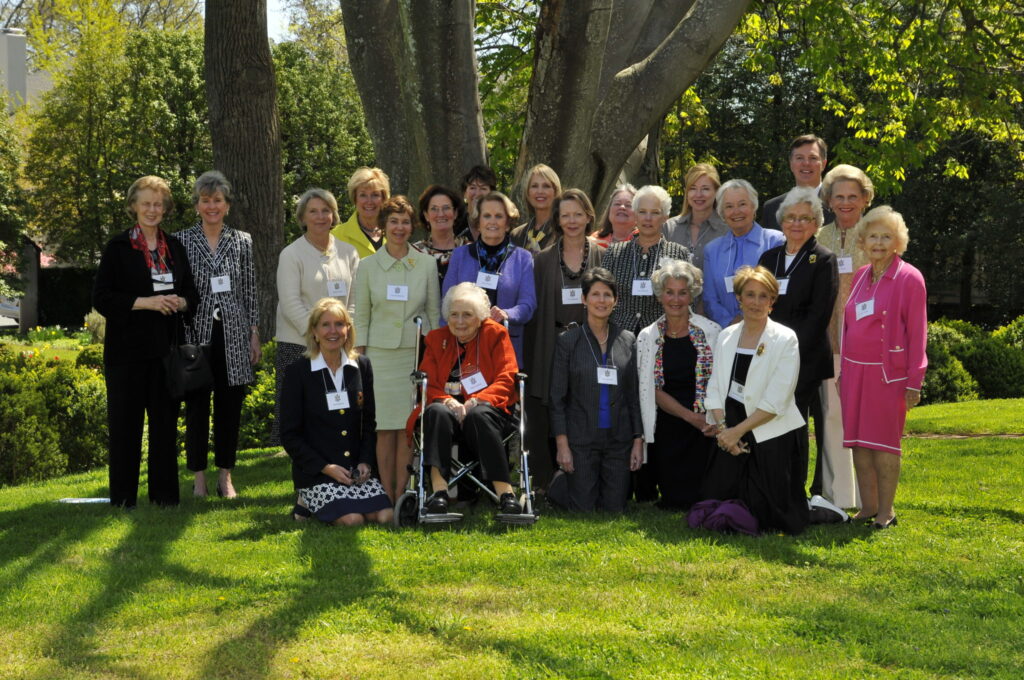 Board and staff members of George Washington Foundation