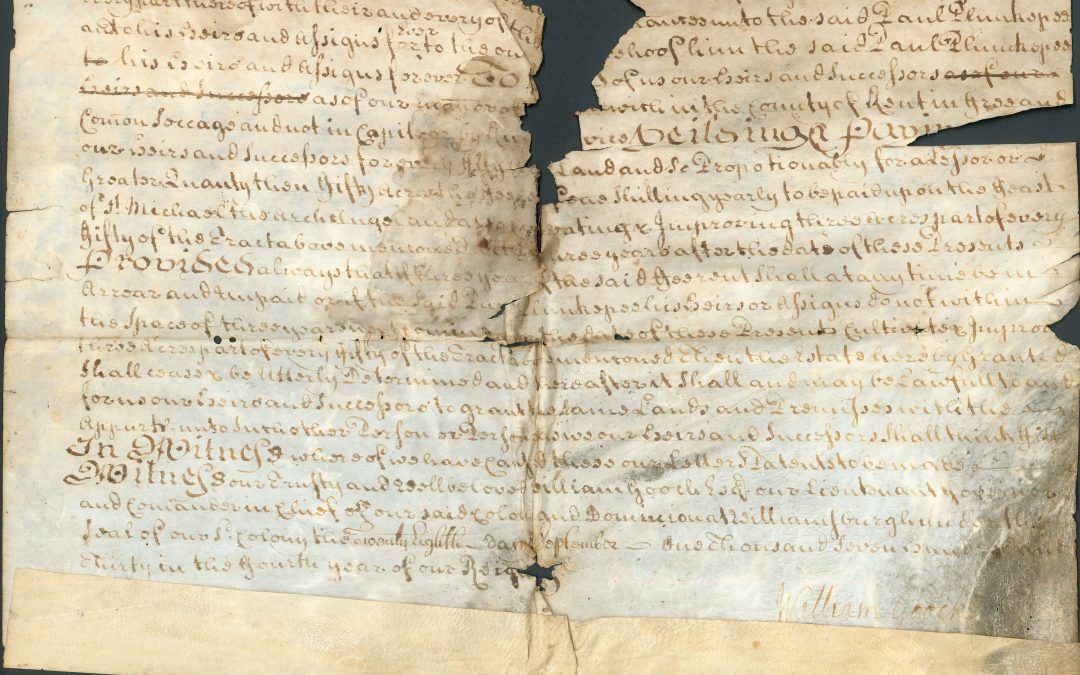 From the Vaults: Rarely Seen Documents